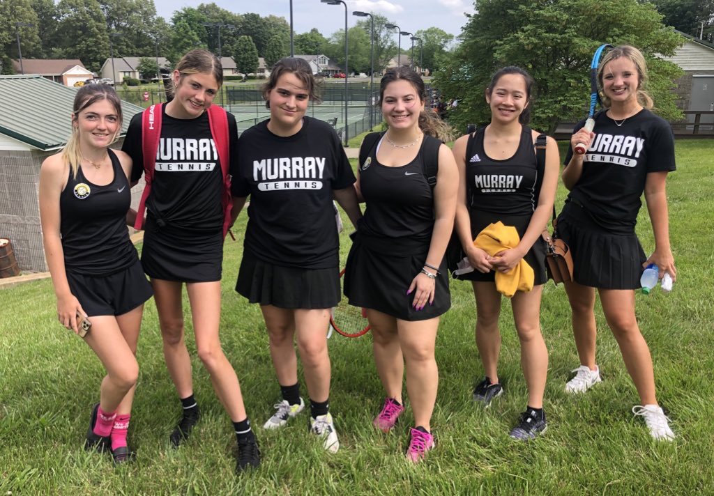Our Murray High Regionals Girls Tennis Team! They have worked hard all season! Proud of our girls!! #MurraySchools
