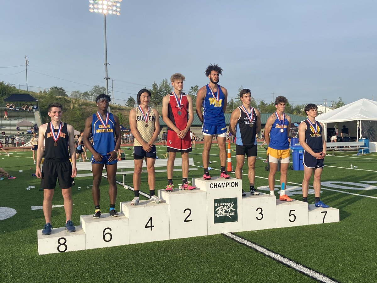 Congratulations to the boys AAA 300 meter hurdle finalists!