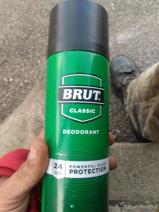 i &hearts;️ brut it covers up anything smelly and its strong https://t.co/HDfHitc2Ca<a href="/tag/blacklivesmatter"class="tags"><span>#blacklivesmatter</span></a>