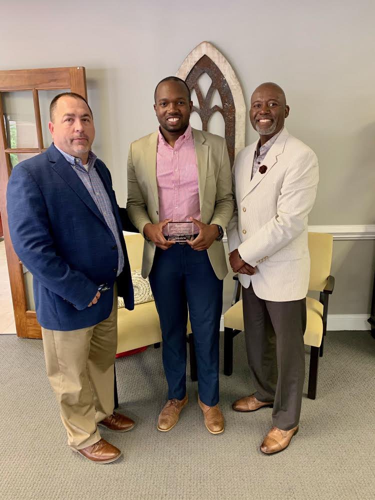 Congrats to our coach, Coach Pledge. He is the 2020-21 BHS Teacher of the Year. #byhaliahigh #byhaliasoccer