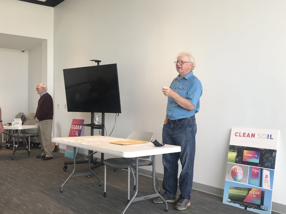 Thank you to all who came out to "talk trash" with us today at our kickoff meeting. We loved hearing what you all are doing to keep Southern Illinois litter free, and we're excited to move forward together to clean Southern Illinois! #CleanSoIL