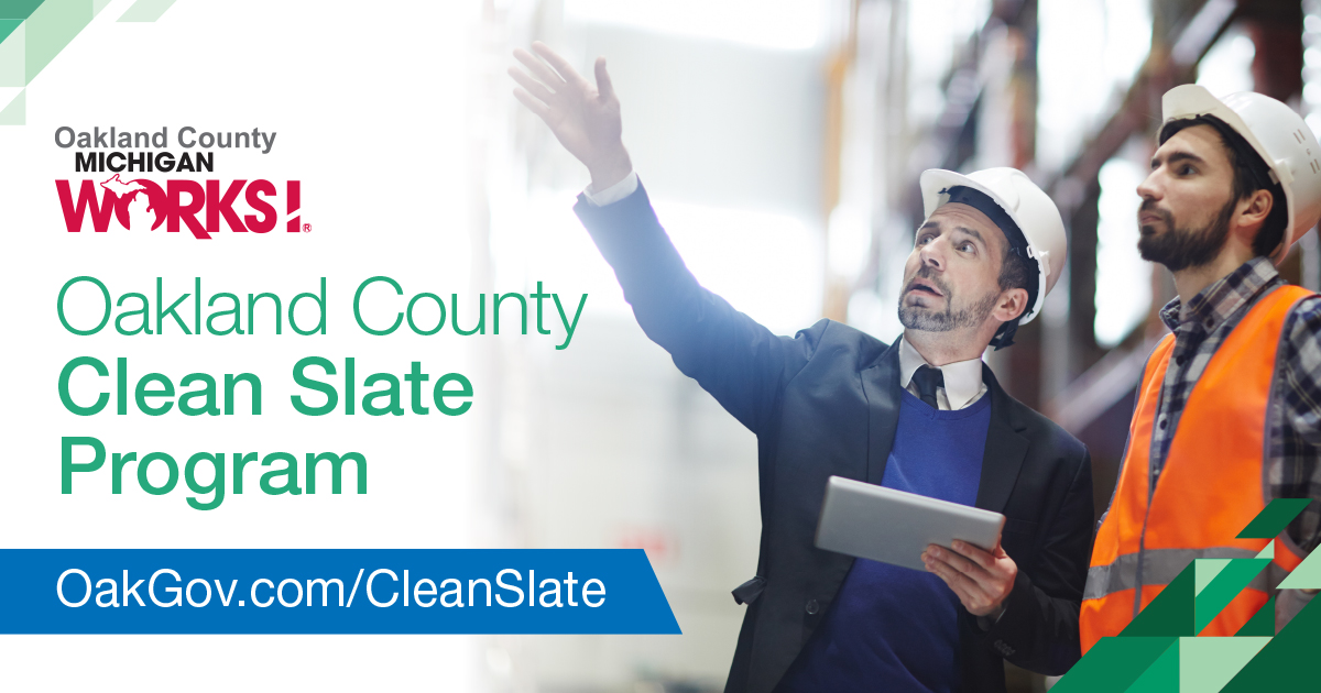 As mentioned #OaklandCounty's #workforce is top priority which is why we have launched the Clean Slate conviction expungement program. Those expunged can enjoy better job, education & housing opportunities - a better quality of life. OakGov.com/CleanSlate #OCSOTC21