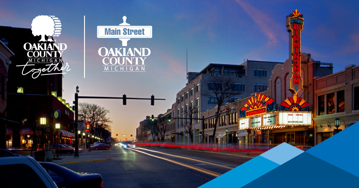 The #OaklandCounty Main Streets are more vibrant and resilient than ever - from adapting to the changes to reopen safely, to creative ways to connect within their communities - it's remarkable how far they have come. #OaklandTogether #OCSOTC21