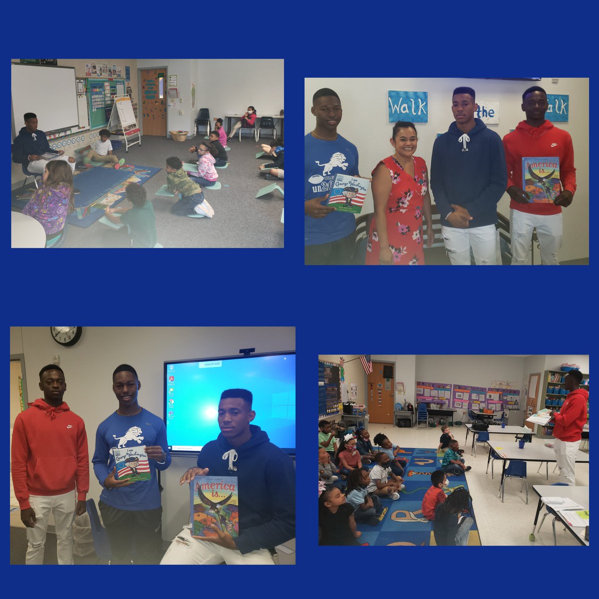 Peete Elementary is so thankful for our Tyler High Seniors who came to visit our campus and read to our students for Freedom week! They loved it! @CelebrateFreedomWeek
<a href="/PeeteTylerISD/">Peete Elementary</a> 
<a href="/TylerHighLions/">Tyler High School</a> 
<a href="/ChapaTISD/">Cassandra Chapa</a> 
<a href="/ClaudeMLane/">Claude Lane</a>