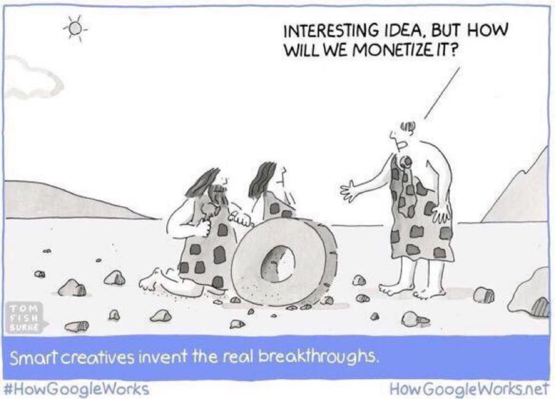 It is harder to see the possibilities when your imagination is out of focus.