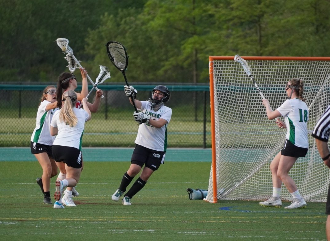 <a href="/LPGirlsLax1/">LPGirlsLax</a> with a 14-5 win against Salamanca today. The Lancers are 4-0. They had led 8-0 in the first half.
Photo by <a href="/LarrySidelines/">Larry Sidelines</a> 
<a href="/LP_GreenMachine/">Lew-Port Green Machine ⚔️</a> 
<a href="/LewPortLancers/">Lew-Port Athletics</a>