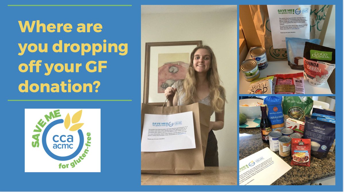 Do you know where your nearest local #foodbank is? Use this site to find out where to drop off your #savemeforglutenfree donation!

Link: foodbanksbc.com

#friendlyfuture #TELUSfriendlyfuture #celiacawarenessmonth #celiacdisease #giveback  
#glutenfree #findtreatcure