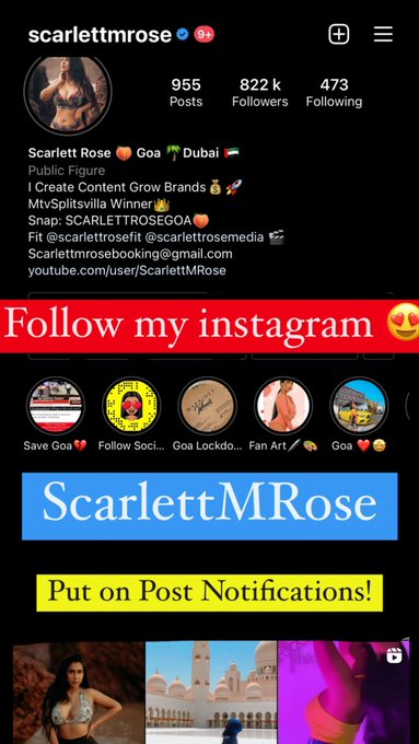 Follow me on Instagram #ScarlettMRose #Instagram #goa #india   https://t.co/6ve4tSQQu7 https://t.co/<a href="/tag/scarlettmrose"class="tags">#ScarlettMRose</a><a href="/tag/instagram"class="tags">#Instagram</a><a href="/tag/india"class="tags"><span>#india</span></a><a href="/tag/goa"class="tags"><span>#goa</span></a>