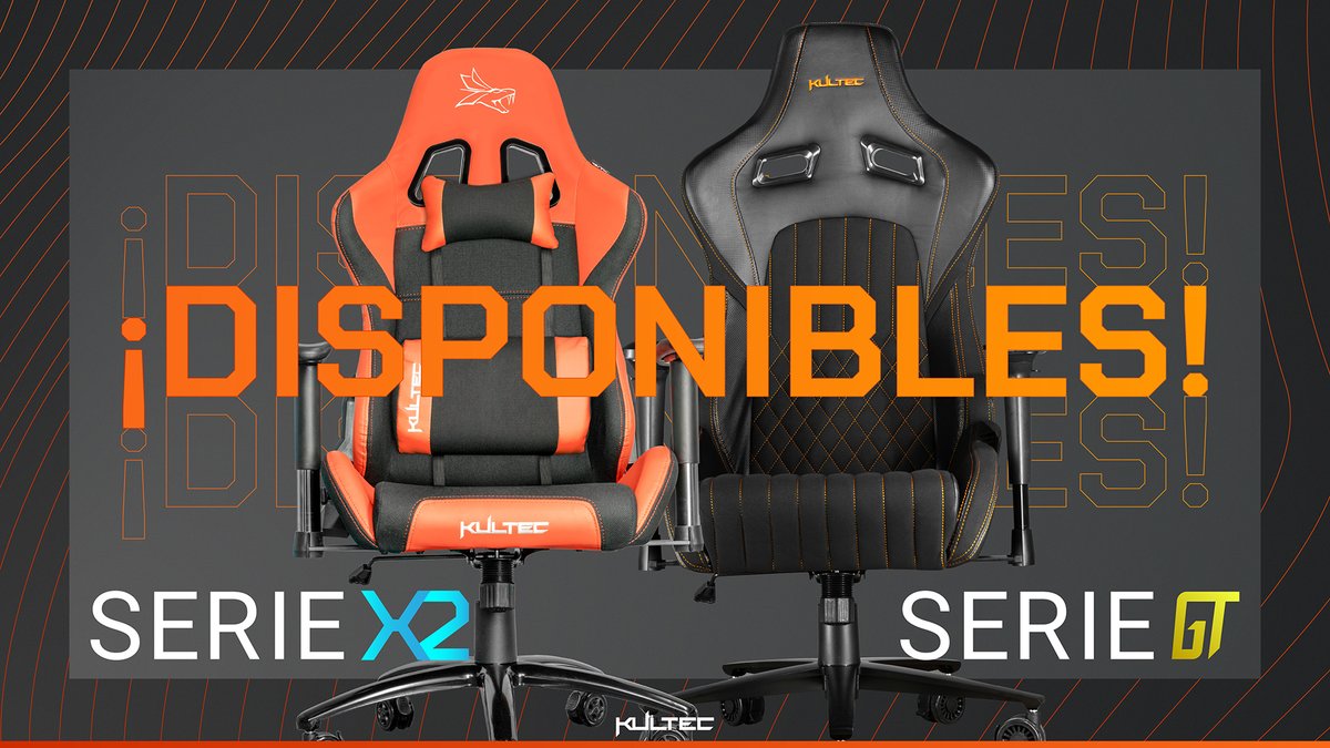Kultecmx's tweet image. ¡Tenemos #SerieX2 y #SerieGT disponibles en nuestra tienda en línea! Dale un upgrade a tu setup con la silla perfecta para tí ✨

Adquiere la tuya en: kultec.com.mx/tienda