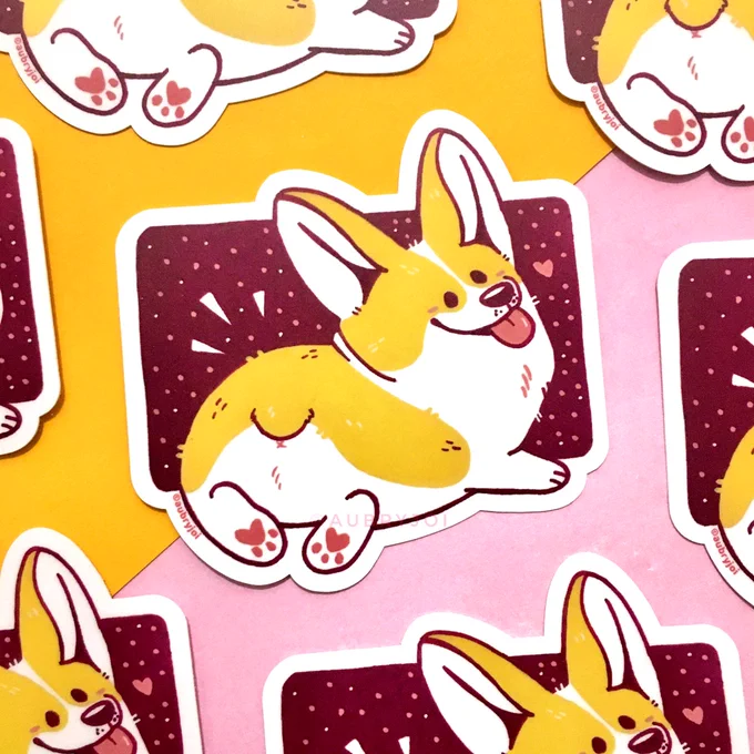 Little sploots, now in sticker form 🙌🏻 