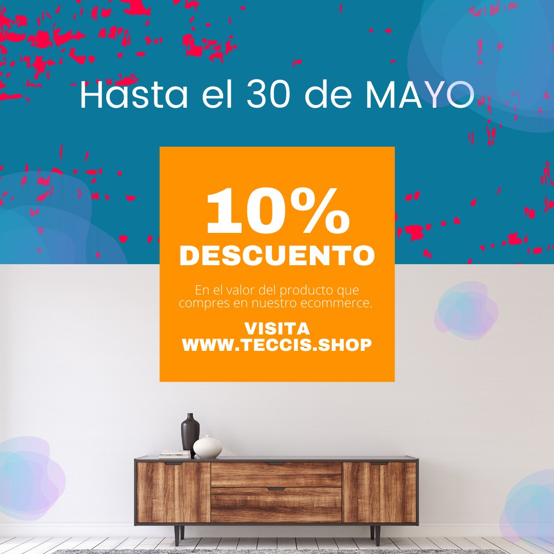 teccisshop's tweet photo. 👩‍💻 Suscríbete en nuestra página web https://t.co/bsI83AqhFu y recibe el 10% de descuento en todo lo que compres para el #hogar y remodélalo como quieras. 
 
😁Recuerda, todo lo que busques, lo puedes encontrar acá.

#TeccisShop #TuEcommerce  #Descuentos #ComprasOnline #Colombia https://t.co/XjFHXKHgG7
