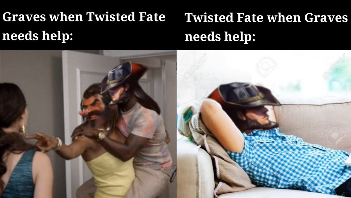 CallMeDaddy_03's tweet photo. 👀 
#LeagueOfLegends #LeagueOfLegendsmeme
#Graves #Twistedfate https://t.co/8N0TsAnC5g
