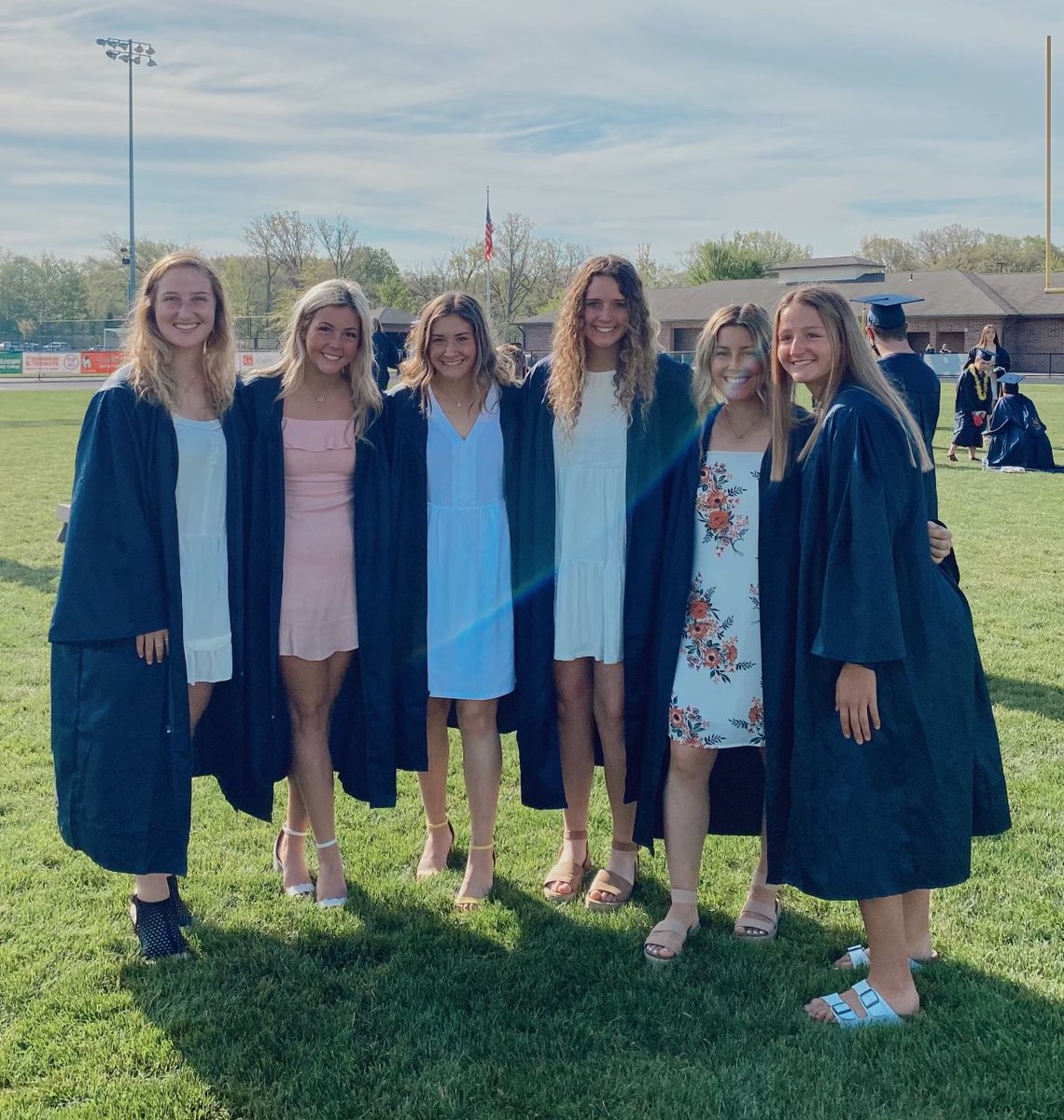 Our 6 seniors celebrated their last ever day of high school! We are so blessed to be led by such inspiring and resilient young women. Hartland High School will miss you all so much. Time to finish the year strong!