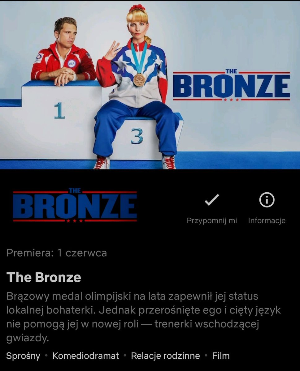 SebStanPl's tweet photo. ❕| 1 czerwca na Netflixie pojawi się "The Bronze", gdzie Sebastian gra jedną z głównych ról https://t.co/IbyXvdlqz0