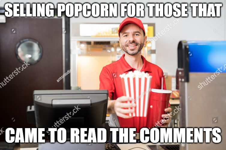The Popcorn Man tweet media