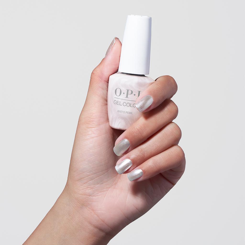 OPI_PRODUCTS's tweet image. This white shimmery satin is a timeless hue that was inspired by @1stladyofcolors mom, who she adores. Try it in #OPIGelColor!

bit.ly/3v6Eptg

#ColorIsTheAnswer #40YearsOfColor #WhiteNails #WhiteMani #WeddingNails #OPIPro #NailTech #NailCommunity #NailedIt