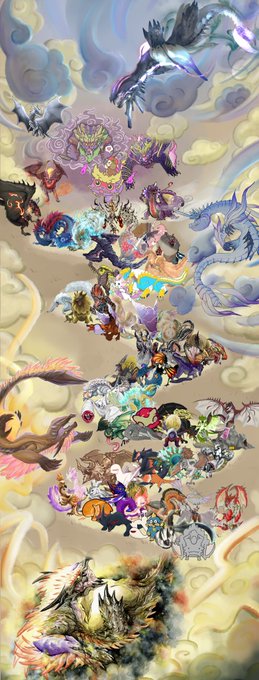 モンハン漫画 最強モンスター 百竜夜行好きだから出てくると大分困っちゃう 皆の思う最強モンスターはなんなのかな