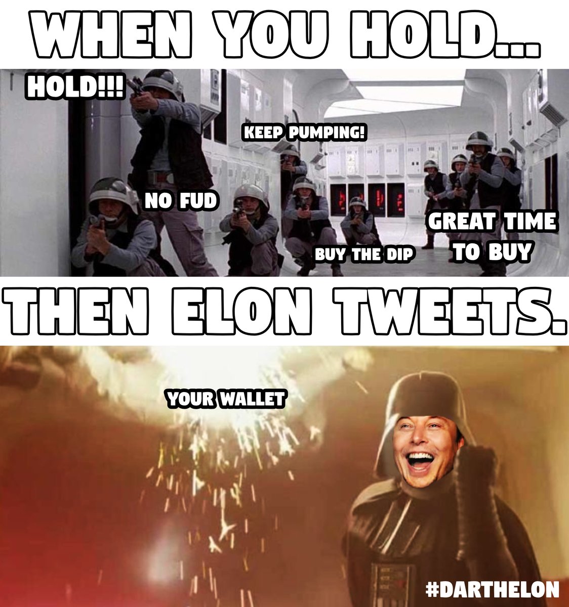 Darth_Elon's tweet photo. Diamond hands!! https://t.co/4jzIVhYLrM