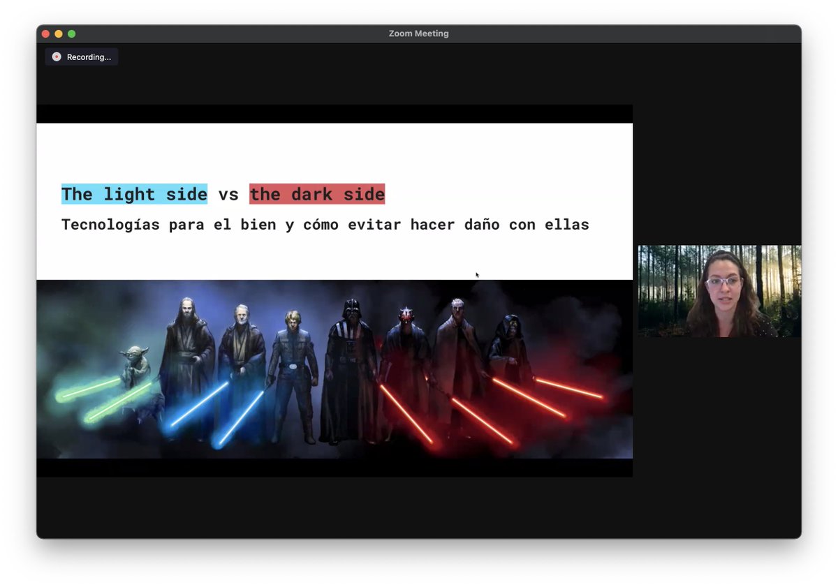 Comienza el Último día del Pint of Science Costa Rica 2021
🗣 "The Light side vs the dark side: Tecnologías para el bien y cómo evitar hacer daño con ellas"
👉 Verónica Alfaro Arias
#PintCR #Pint21 #EsencialCostaRica