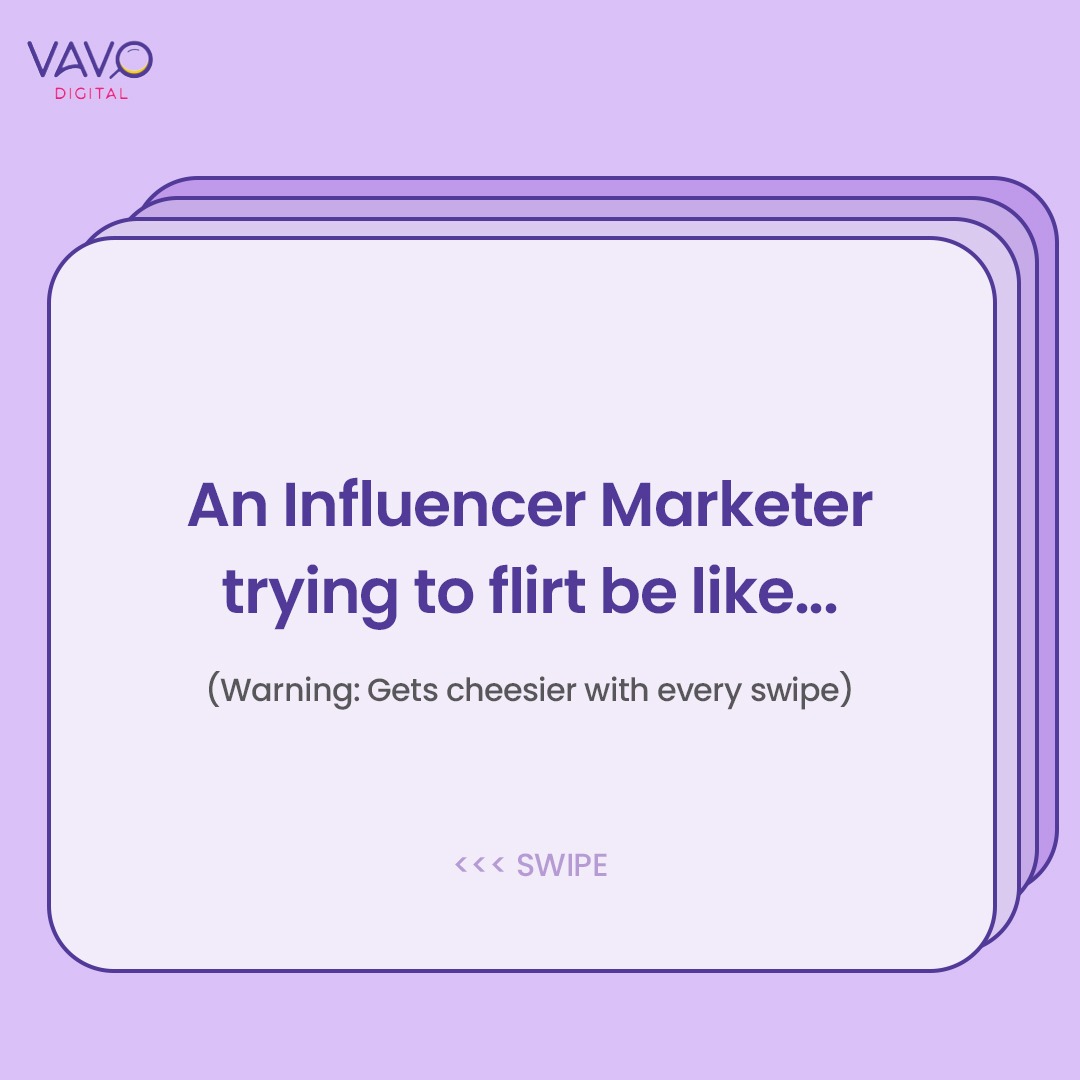 In a world full of celebrities, I would still stare at you!
- Us to Influencers

A Thread

#InfluencerMarketing #MarketingTwitter #AgencyLife