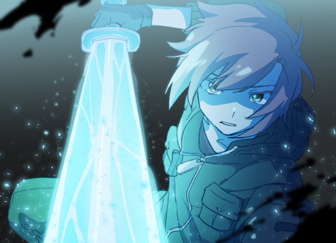 「glowing sword」 illustration images(Latest｜RT&Fav:50)