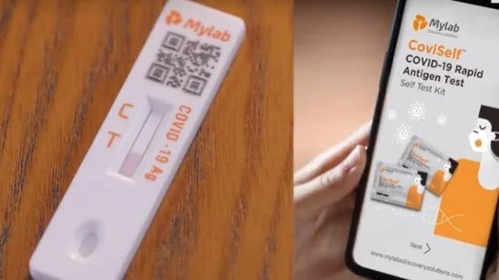 Imp. Development:-
ICMR has approved the self-test rapid antigen #Covid19 testing kit '#Coviself' developed by @MylabSolutions.#TestAtHome Collect ur own nasal swab & check results within minutes.
Tutorial video on use of #CoviSelf kit &App! 
➡️youtu.be/06vx2_ZPHkQ @GujHFWDept