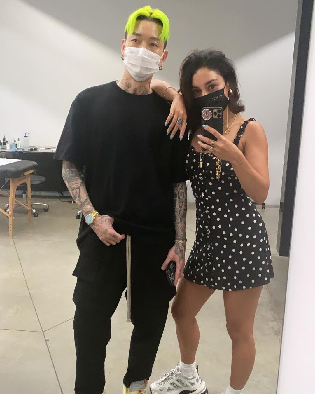 Vanessa Hudgens NEWS on X: 📸| 'mr.k_tattoo did his thing once again  🙌🏽🙏🏽🤘🏽' t.coPyzkqZ0mbH  X