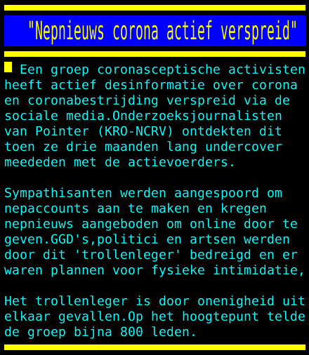 Nepnieuws over fakenieuws