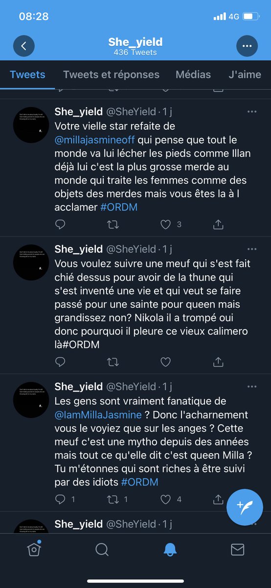 antiwassim's tweet photo. Milla Milla Milla also lui on s’en fou de mujdat 😂😂😂 Mais bien sur . Ce qui m’énerve ici c’est que il y a encore des gens refouler . T’aime mujdat tu l’aime fin faut assumer c’est tout et la vie continue 💀 #ORDM #mujdatdegage https://t.co/oYKb9OEet4
