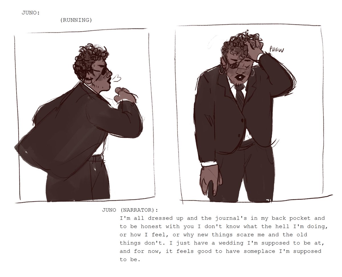 amythyst_art's tweet photo. hi i am NOT a comic artist as should be clear by looking at this but folks (ahem @prydonn) were talking about this bit from what lies beyond and i was suddenly possessed with the need to draw it 🥺 #thepenumbrapodcast https://t.co/0LxXbdKeUm