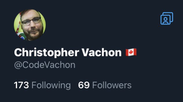 CodeVachon's tweet image. Hey @Phizzard... I did it...