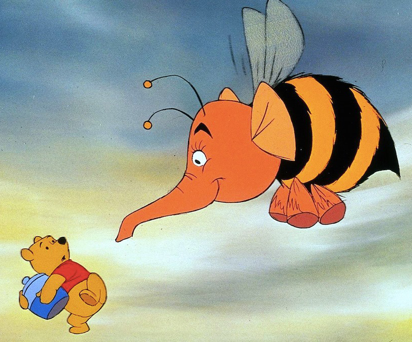 ディズニー公式 はちみつ泥棒のズオウとヒイタチにご用心 世界ミツバチの日 くまのプーさん