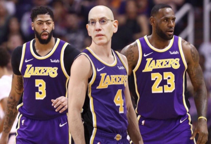 Tajae_Shepherd's tweet photo. Lakers coming out in the second half like..#LakeShow https://t.co/gyp7hzC864