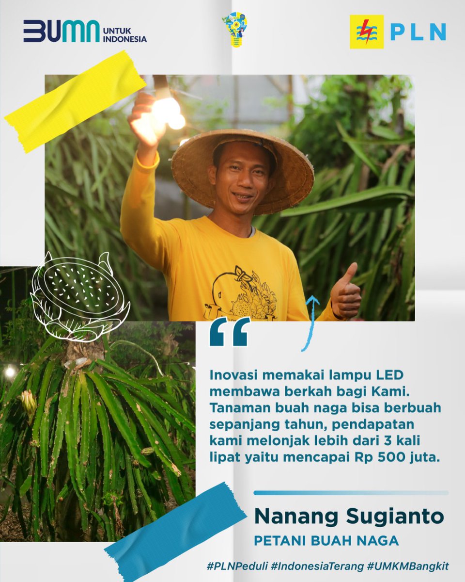 _pln_id's tweet image. Inilah kisah mitra binaan UMKM PLN. Sinergi yang solid melalui Program PLN Peduli meningkatkan pendapatan dan mengembangkan pasar produk UMKM.

#PLNPeduli
#IndonesiaTerang
#UMKMBangkit