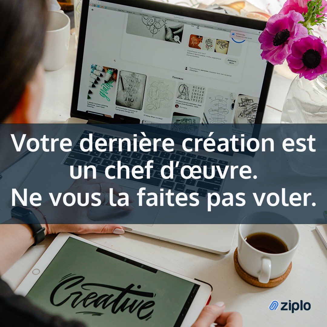 Sur ziplo.fr, vous pouvez déposer vos fichiers avant de les envoyer à un potentiel client. 
Nous vous délivrons un certificat valable en justice et conservons une copie de votre fichier pour prouver que vous en êtes bien l’auteur.