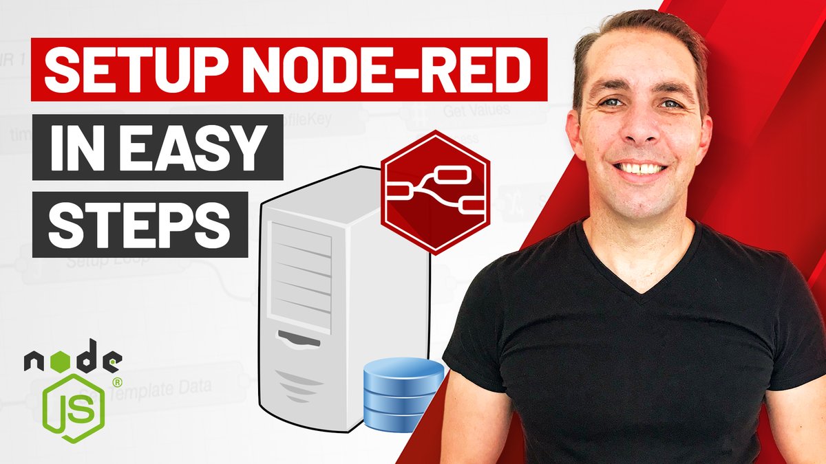 JohnJardin's tweet image. Advanced Setup Of Node-RED In Easy Steps 🖥| Node-RED Series - Part 2
Quickly get up and running with an advanced Node-RED Server.
 youtu.be/Xm35Xk5mnwg
#Node #nodered #javascript #microservices #js