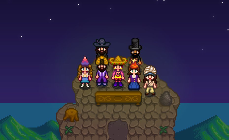 I've been playing Stardew online co-op with a group of friends for just over a year. Was a great way to stay in touch during a strange year. Finally got 100%. Just tweeting this to commemorate the event