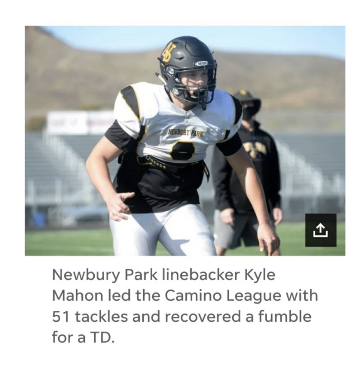 kylemahonn's tweet photo. I am very honored to be named @vcstar All County First Team Defense. I am extremely thankful to all of the people who have helped me get to where I am today, both athletically and academically. @vcsjoecurley @NPPanthersONE @vcspreps https://t.co/w69IhrrP8W