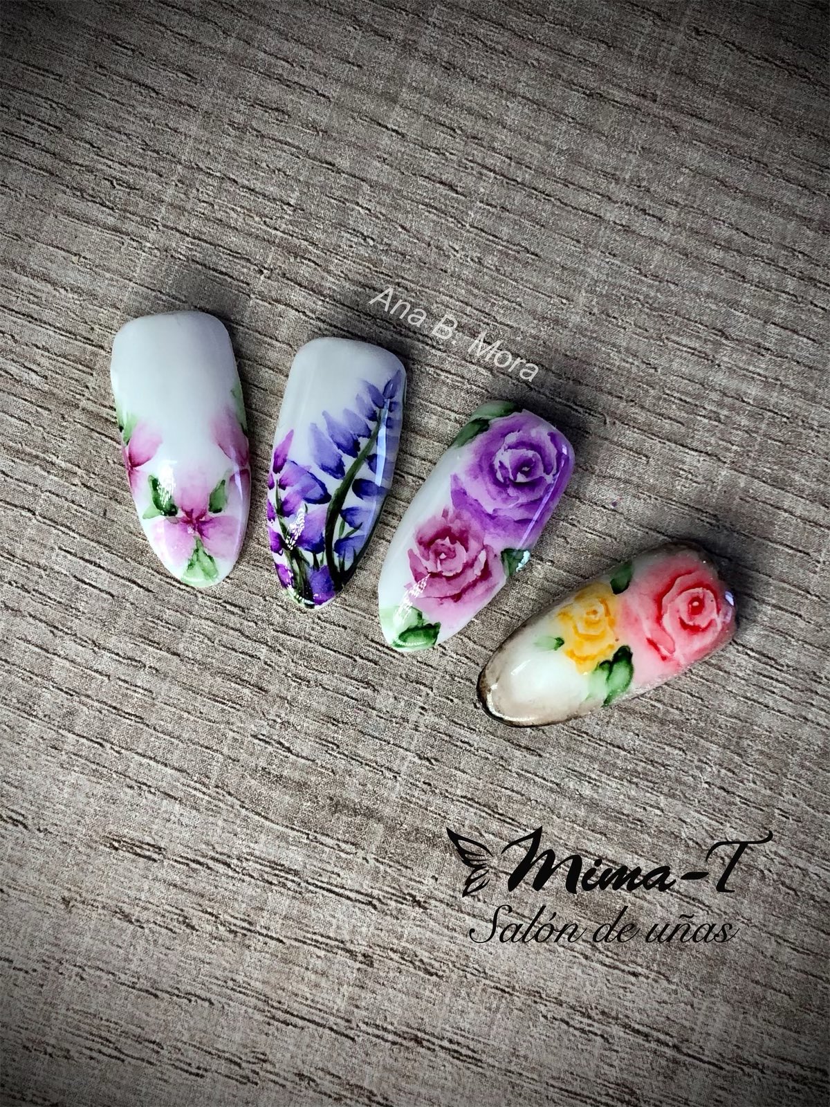 Arruinado egipcio facil de manejar Mima-T Salón de uñas on Twitter: "Decoración a mano alzada con acuarelas  💅🏼ANA B. MORA💅🏼 #flores #flowers #acuarela #micropintura #mimat #uñas # nails #nailart #nailsart #naiartist #decoraciondeuñas #uñasdecoradas  https://t.co/zX1wZX9px6" / Twitter