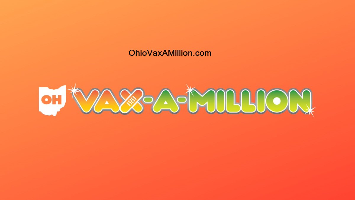contestwingo's tweet photo. Ohio Vax a Million lottery Sweepstakes

Are you vaccinated at least 1 dose of a COVID-19 vaccine? if yes, then participate in the Ohio Vax a Million lottery Vaccine Sweepstakes for a chance to win one of five 1 Million dollar cash prize. #OhioVaxAMillion 
https://t.co/j9ad35eD10 https://t.co/dO8JmSrzIe