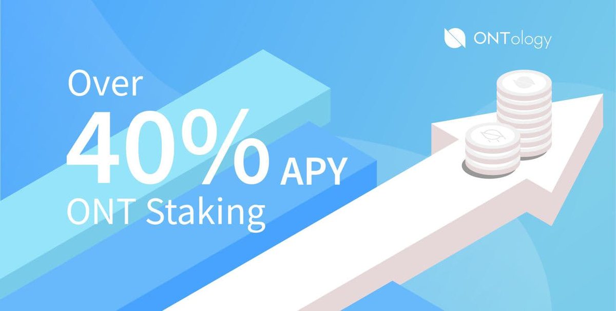 News Flash⚡️⚡️Stake $ONT and enjoy over 40% APY!!🤯 $ONG

Calculate your #yield based on your intended stake amount, here👉node.ont.io/calculator/node

And if you're new to #staking, see our ultimate guide to get started: medium.com/ontologynetwor…