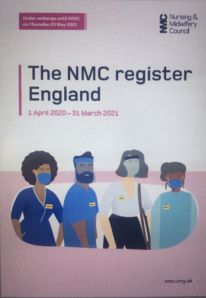 Encouraging news from the @nmcnews register today, after a year of unimaginable challenge. More midwives joining our profession – and fewer leaving – than any point in the last 5 years. We’re here @NHSEngland to support and develop the workforce that every mum and baby deserves.