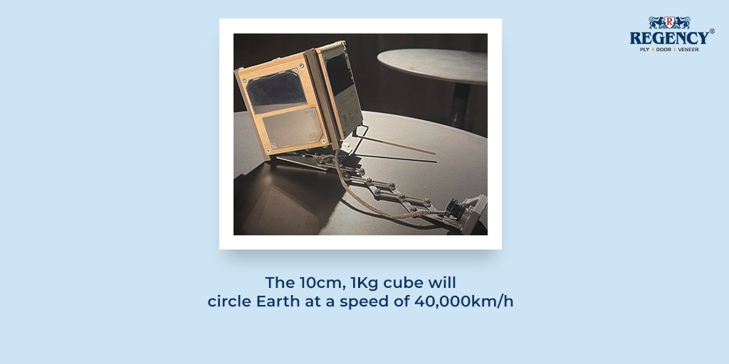 RegencyPly's tweet photo. Plywood - the possible new solution for scientists. Imagine the possibilities of using it in your homes. Limitless!
.
.
#RegencyPly #RegencyPlywood #Satellite #Orbit #WoodenSatellite #Trending #TrendNews #News #NewsUpdate #NewsToday #Architects #Architect #Plywood #Furniture https://t.co/kHXXyLxPys