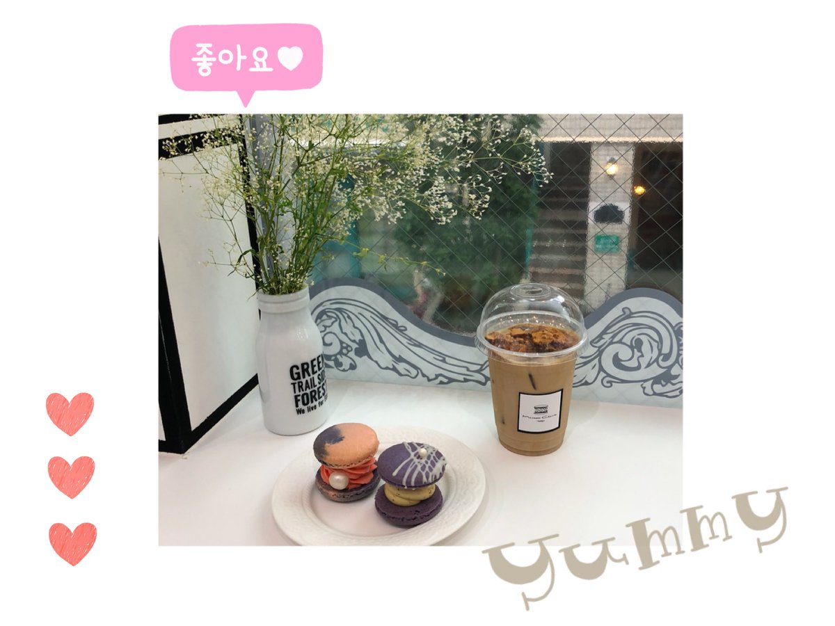 Nanon19220026's tweet photo. リツイートお願いします( ॑˘ ॑  ) ⁾⁾

クリームがたっぷりサンドされた
可愛いマカロン。
トゥンカロンっていいます！
だいすきだいすき〜♡

#サニプロオルチャン #SHOWROOM https://t.co/127cH9x0vu