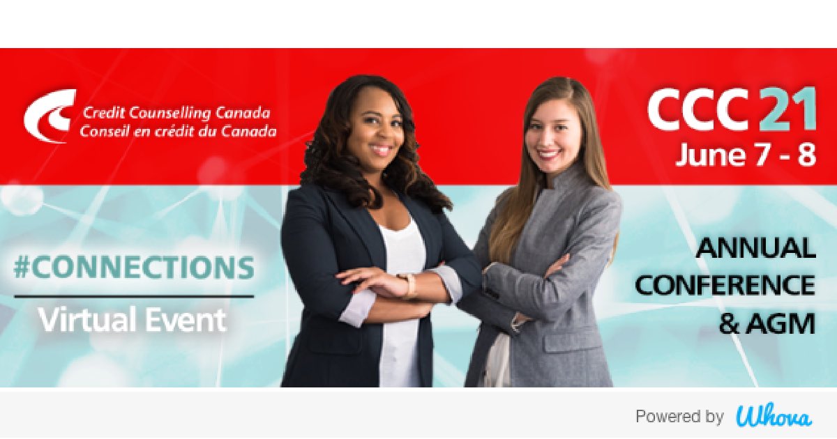hollygus's tweet photo. Next week Nancy Chamberlain will be attending Credit Counselling Canada 2021 Annual Conference and AGM #CreditCounsellingCanada #2021AnnualConference #nonprofitcreditcounselling.  Important as we discuss financial resilience and the role we have to play. https://t.co/0WZp6OB79J