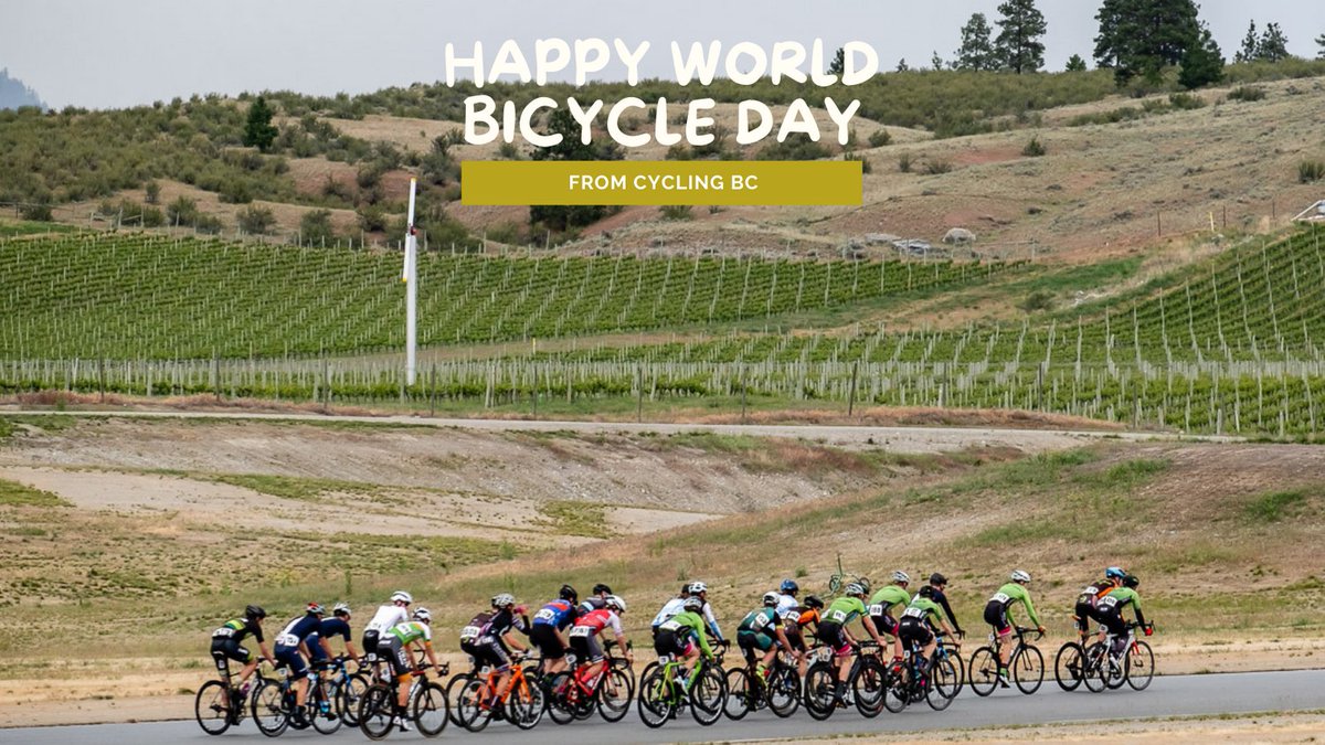 All ages, all regions, all levels, all groups, all bikes and reasons to ride them. Have a Happy #WorldBicycleDay ! 

📸  @codywgannon