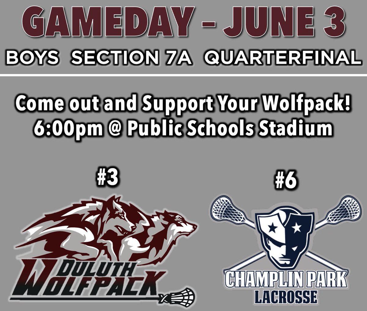 Hope the boys bring the big sticks tonight. And that <a href="/SeaOfRedandGrey/">S.O.R.G.</a> descends upon the stadium!