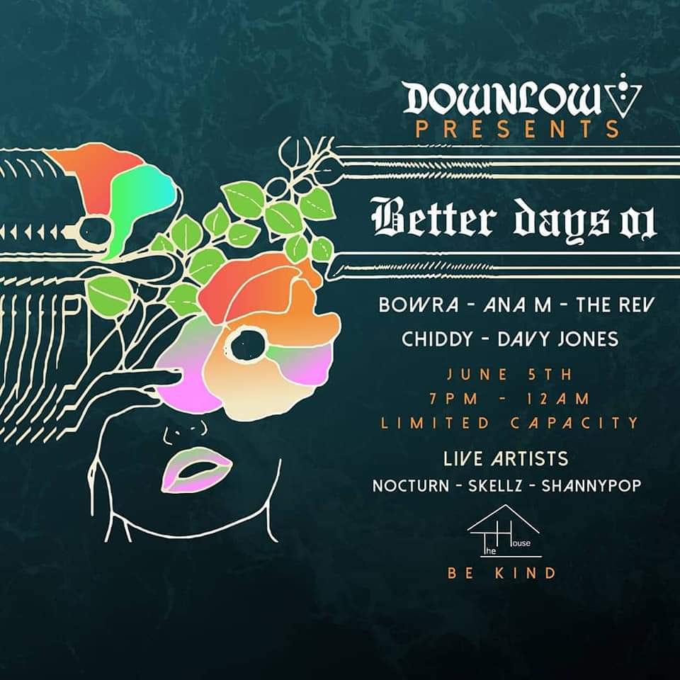 Ready to jam with <a href="/Bowra/">B.</a>, @_anam_nm, <a href="/itschiddy/">Who?</a>, and Davy Jones this Saturday at <a href="/Downlowfunction/">Downlow</a> Better Days 01!