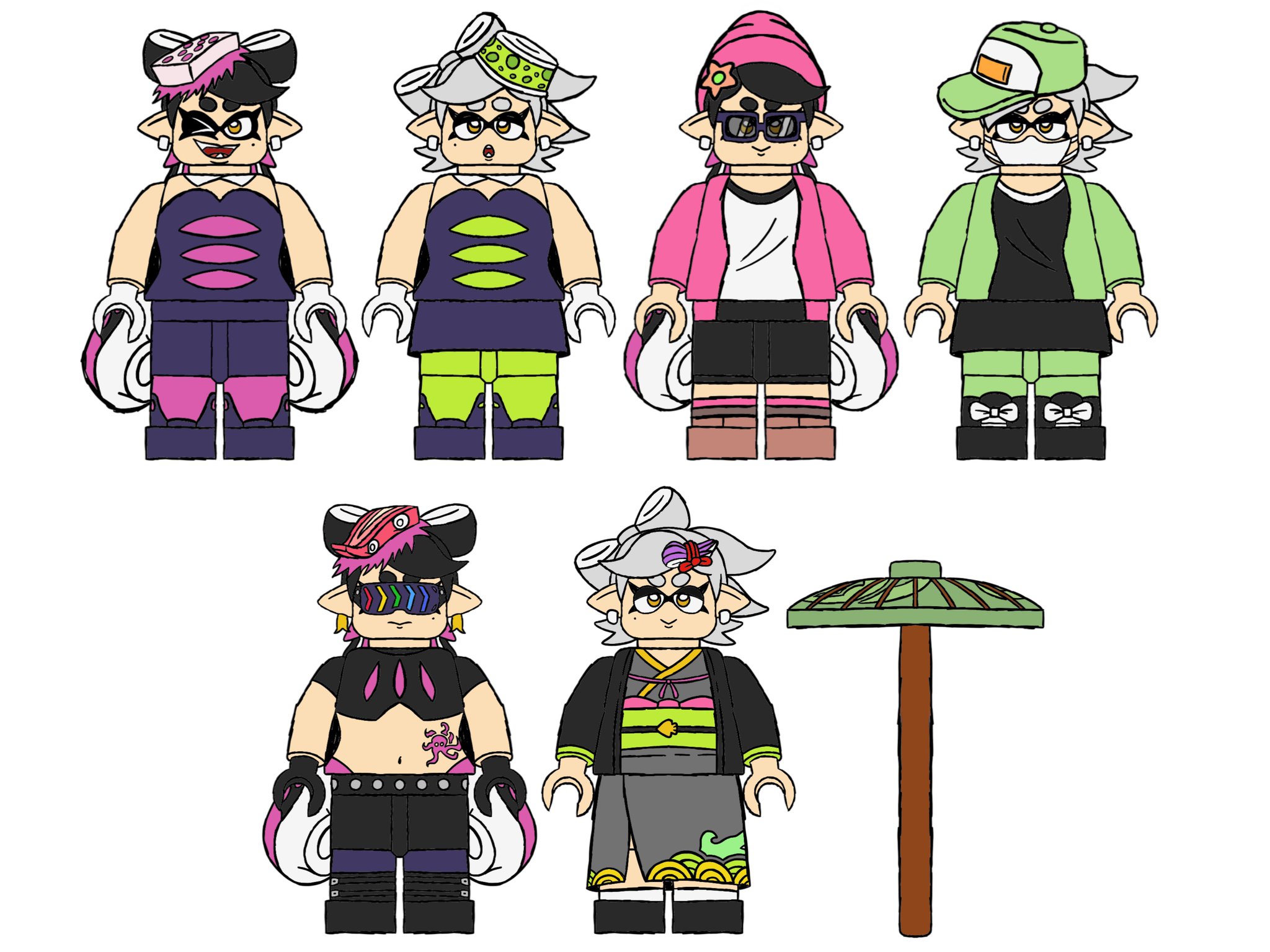 Splatoon 2 lego hotsell