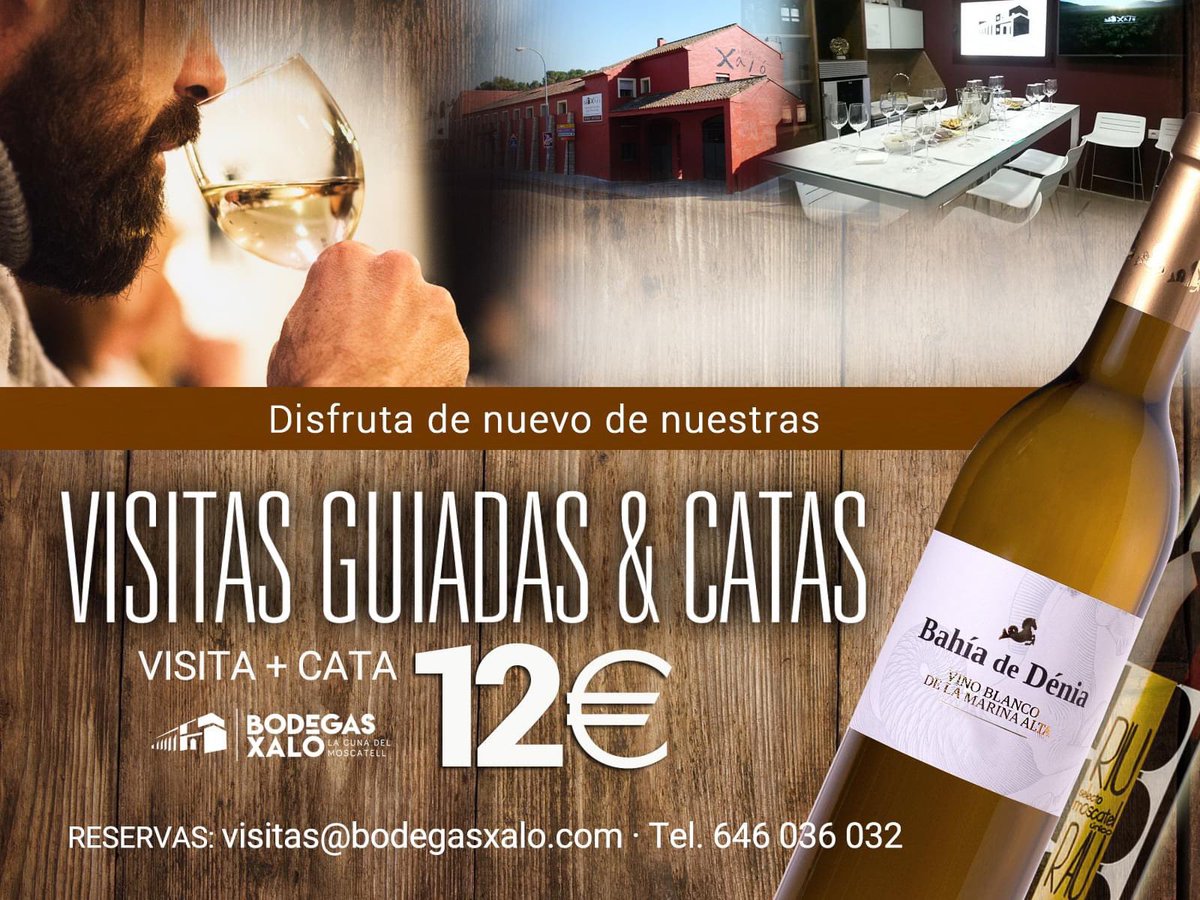 VUELVEN LAS VISITAS GUIADAS Y CATAS.
Después de muchos meses por fin podemos abrir de nuevo las puertas de nuestra sala de catas. Ya podéis reservar vuestra visita guiada y cata de diferentes vinos y mistelas, por 12 euros por persona.